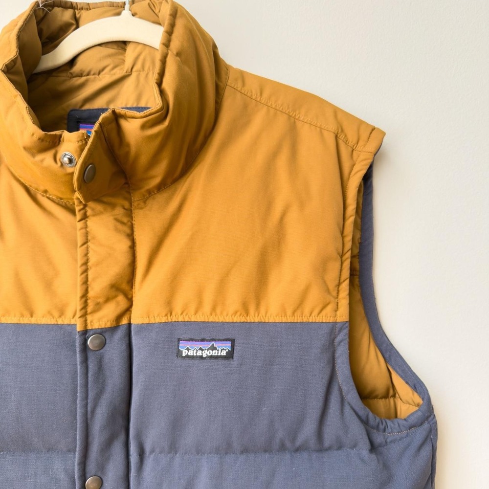 Eco Patagonia Bivy Puffer Hiking Camping Gorpcore Down Vest XL - Picture 2 of 8